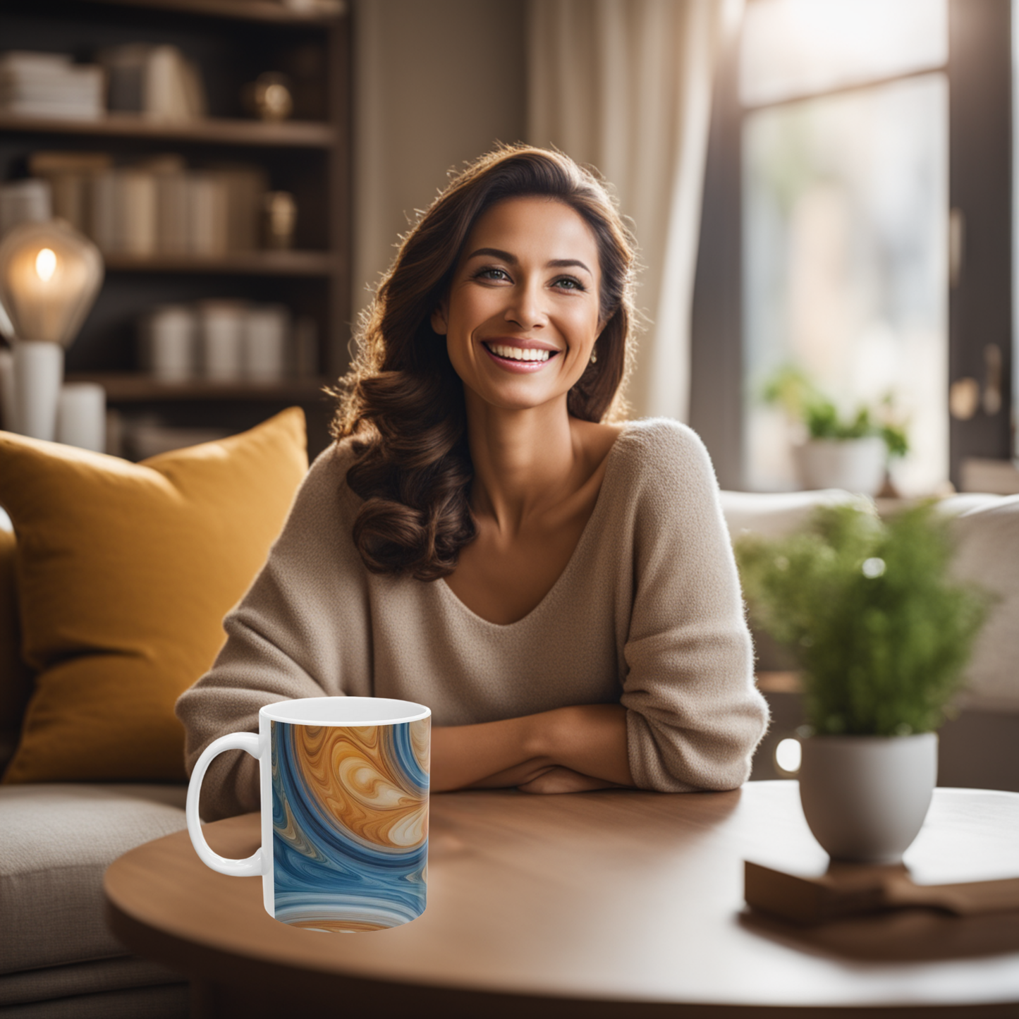 Amber Wave 11oz Mug