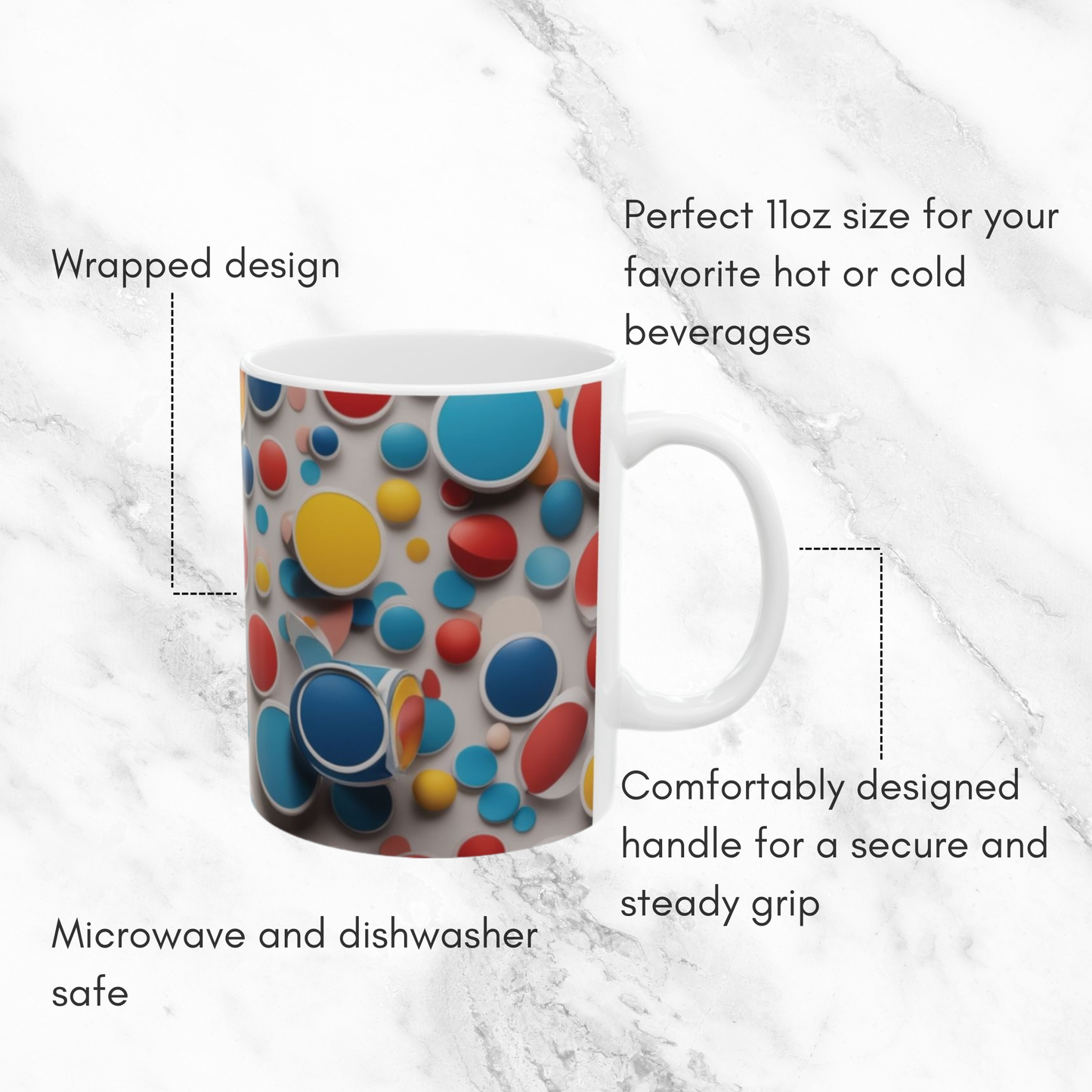 Bubble Burst 11oz Mug