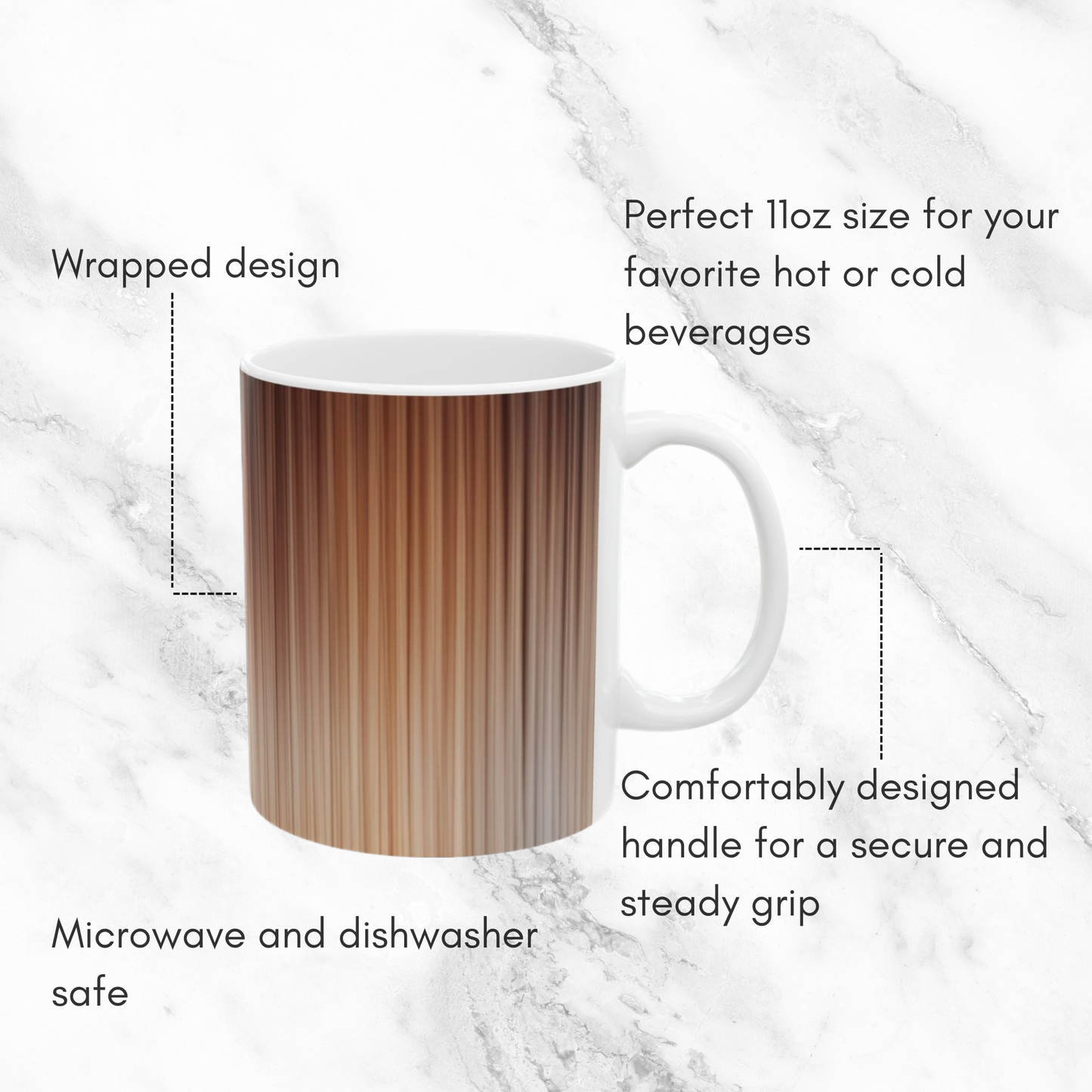 Amber Stream 11oz Mug