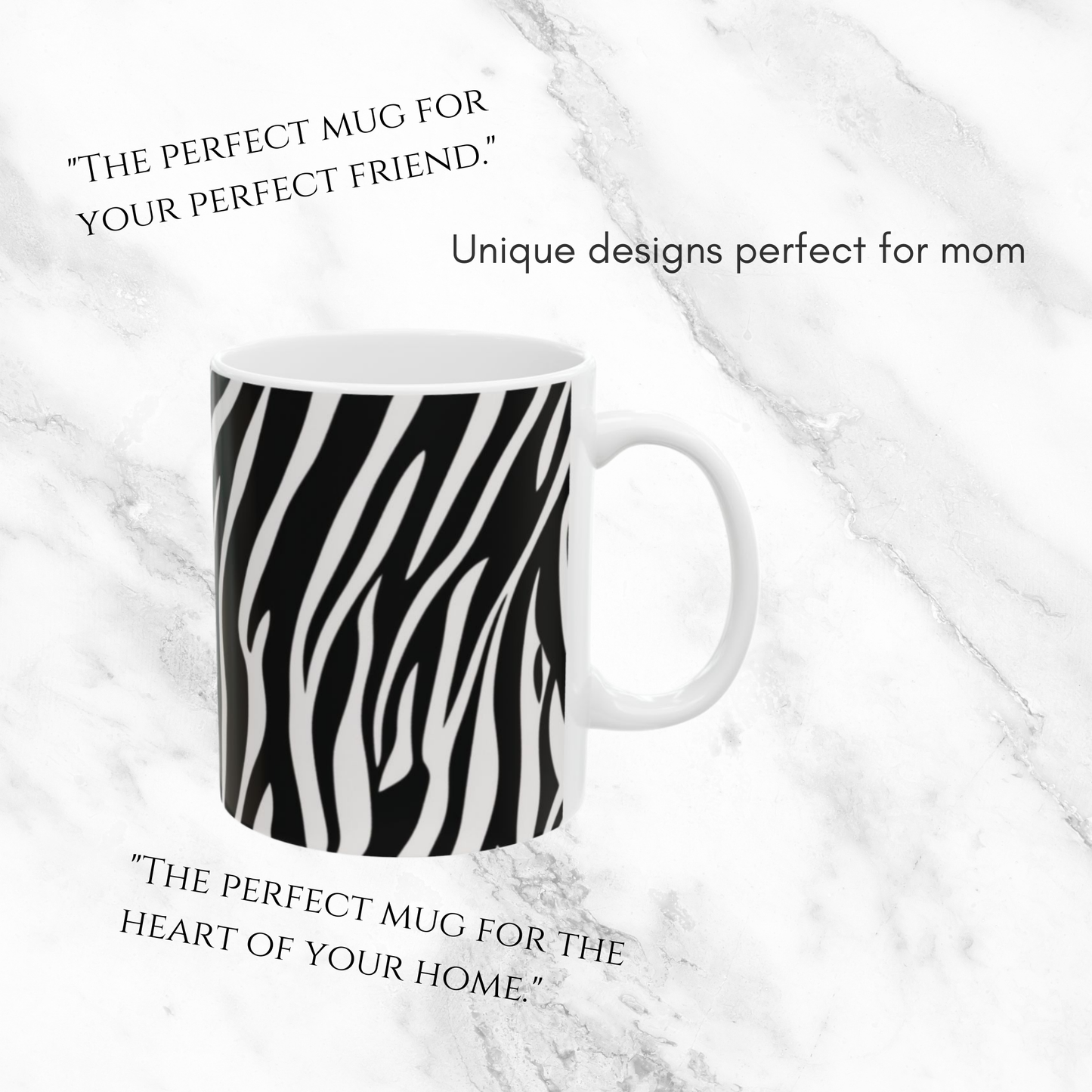 Zebra Zen 11oz Mug
