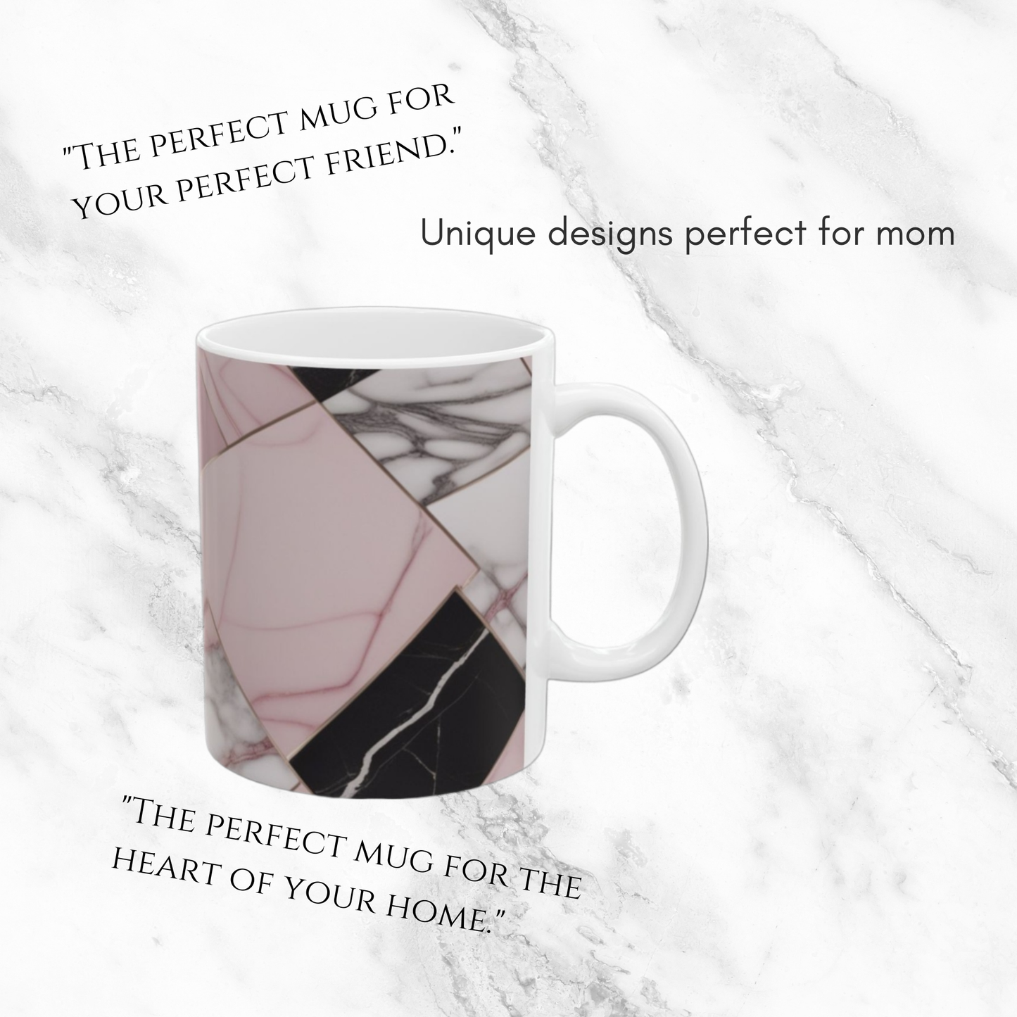 Blush Geometry 11oz Mug