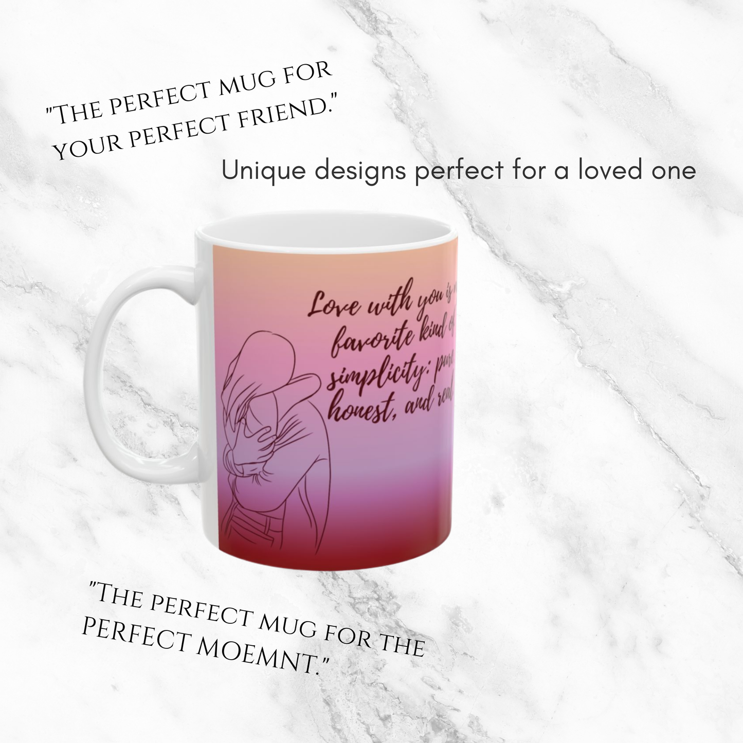 Pure Honest Real Love 11oz Mug