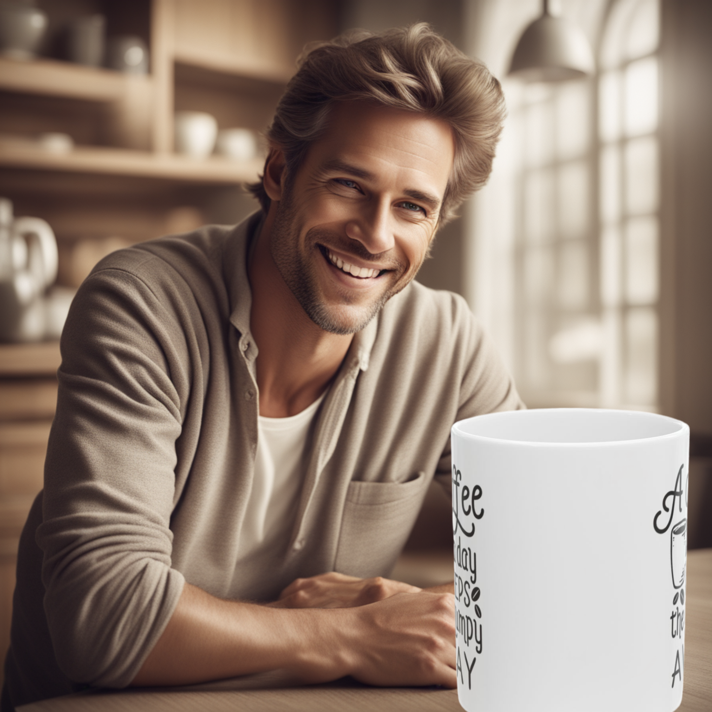 A Coffee a Day - Grumpy Away 11oz Mug