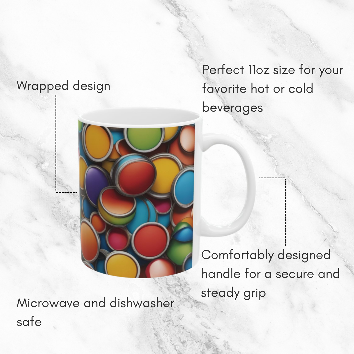 Candy Dots 11oz Mug