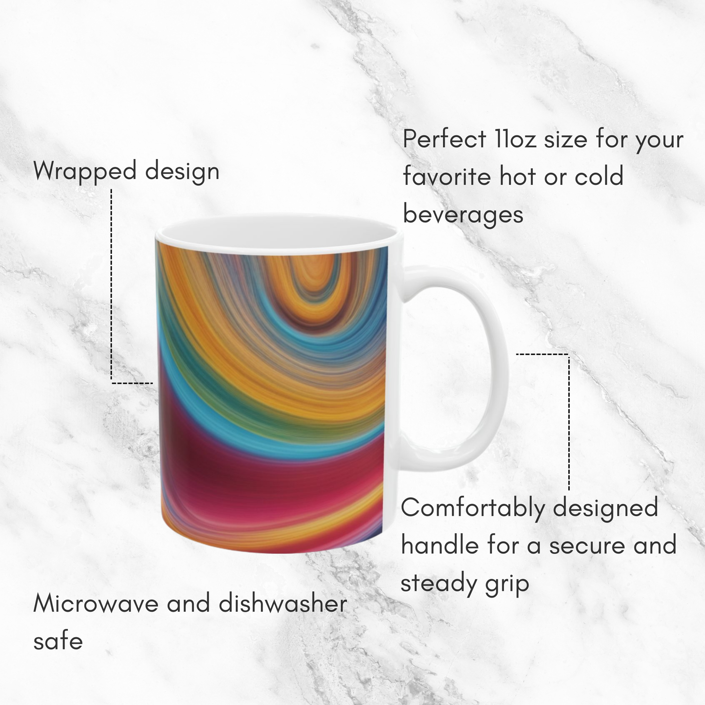 Cosmic Waves 11oz Mug
