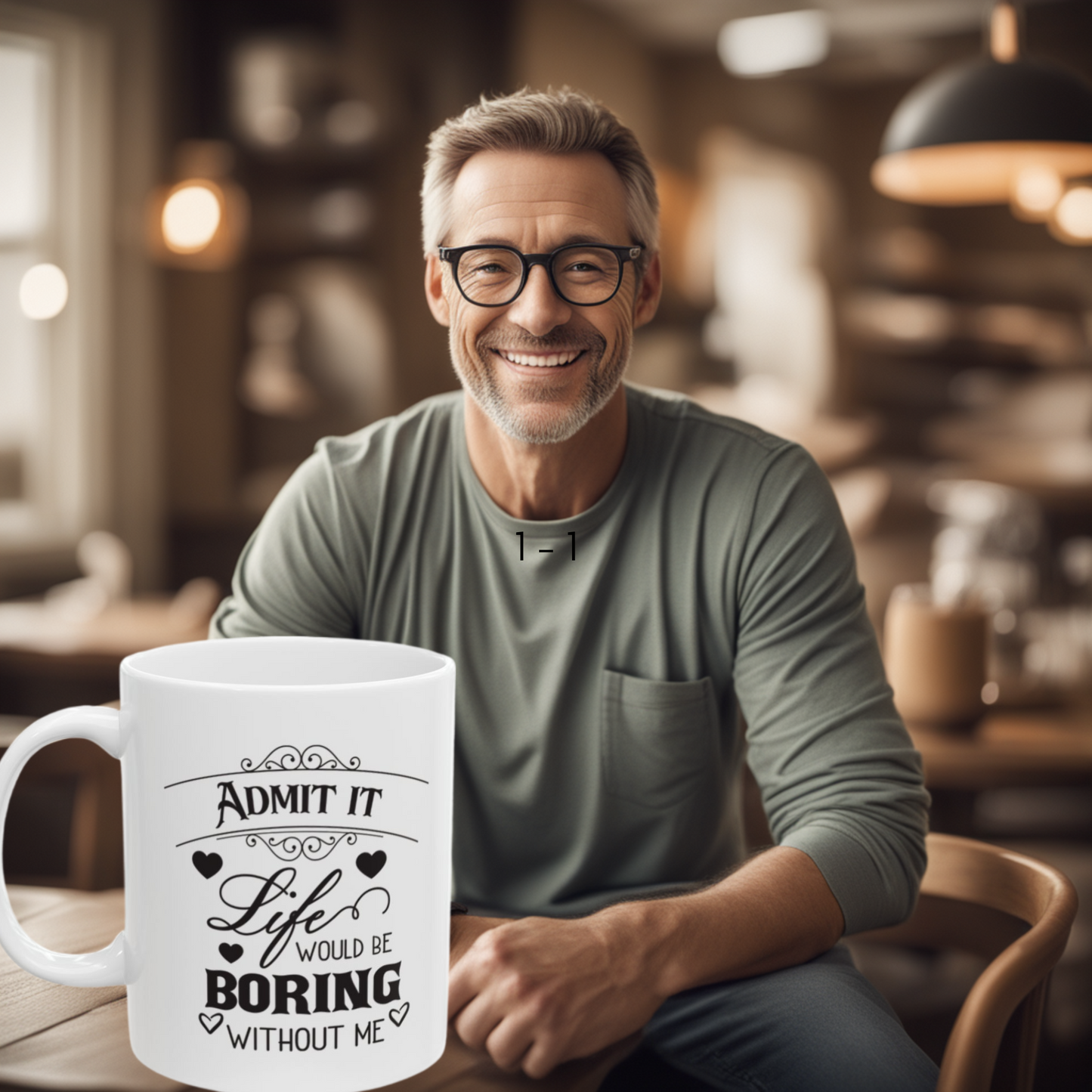 Boring Without Me 11oz Mug