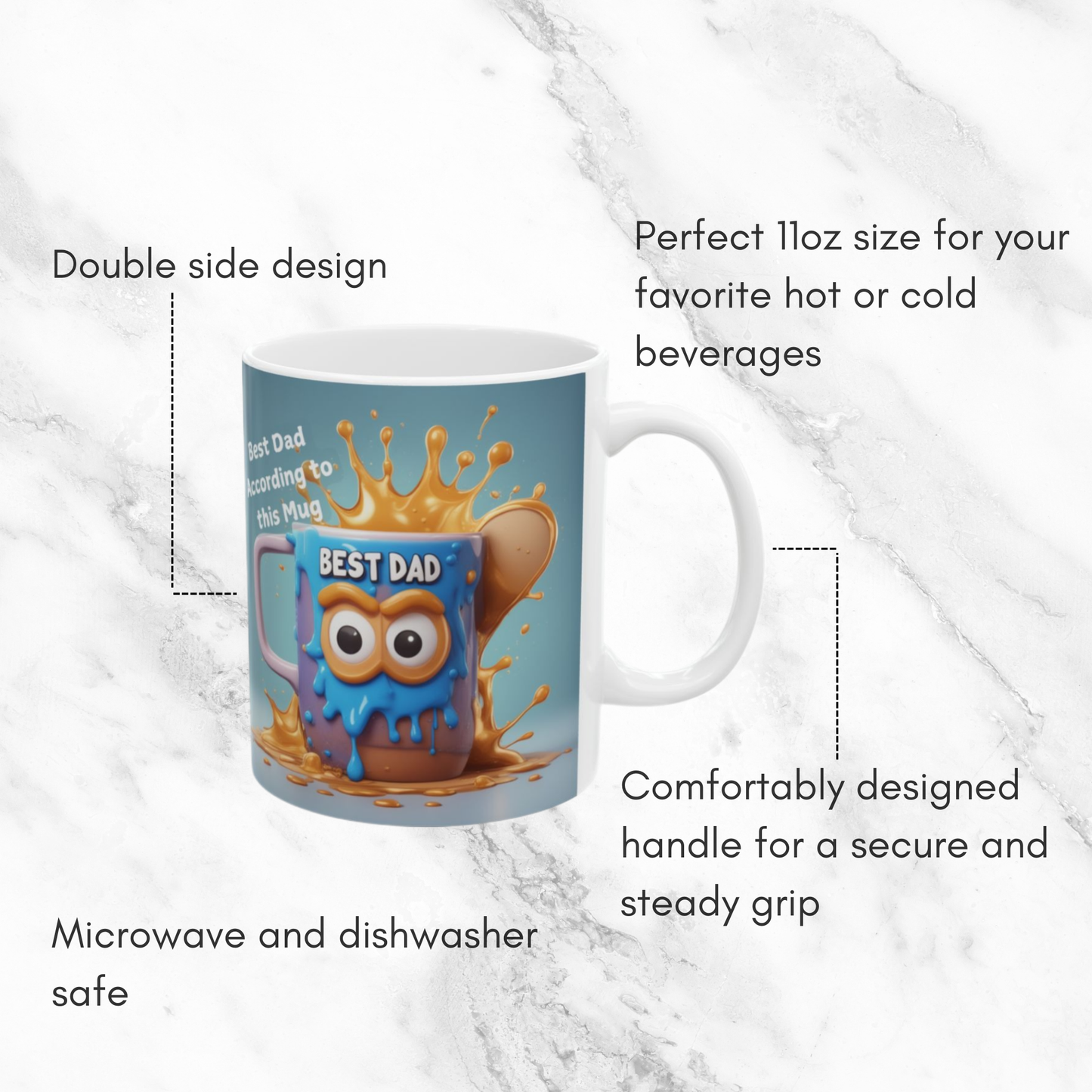 Best Dad 11oz Mug