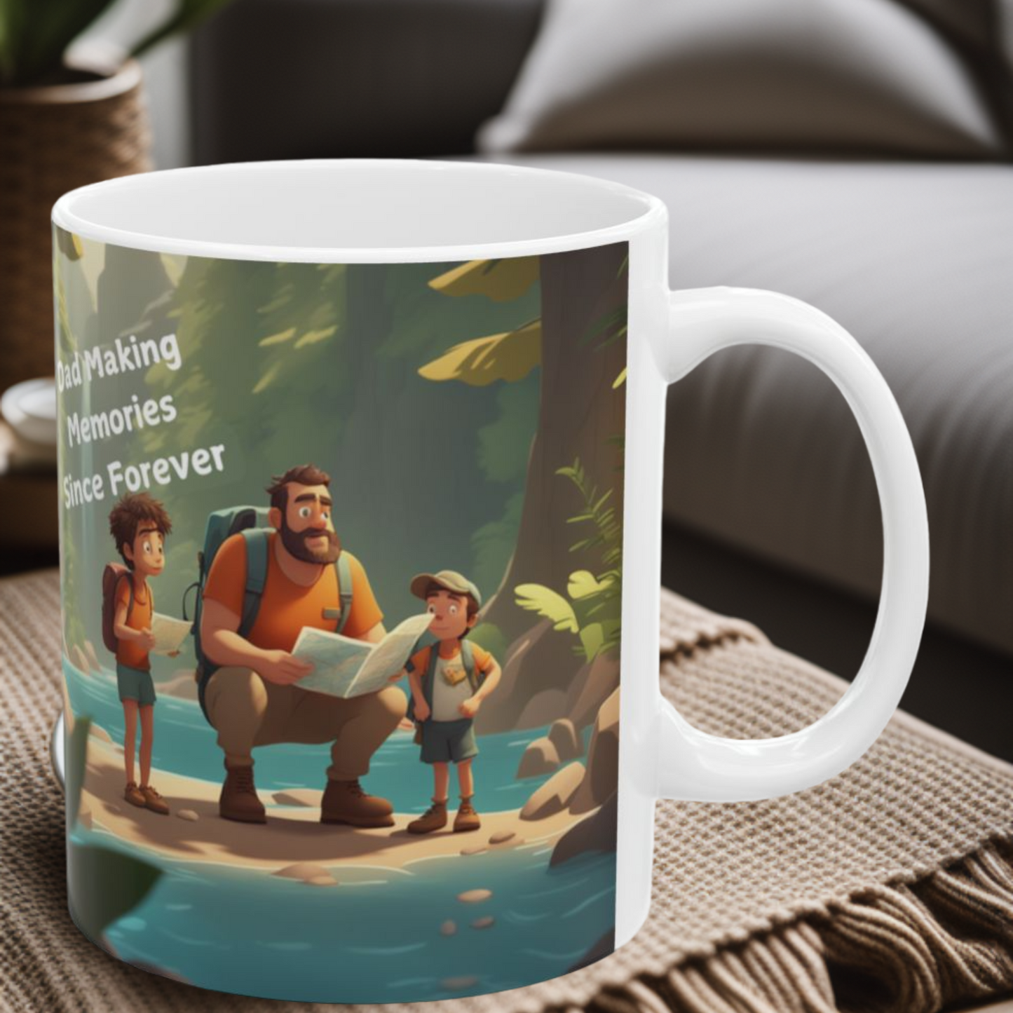 Dad Making Memories Since Forever 11oz Mug