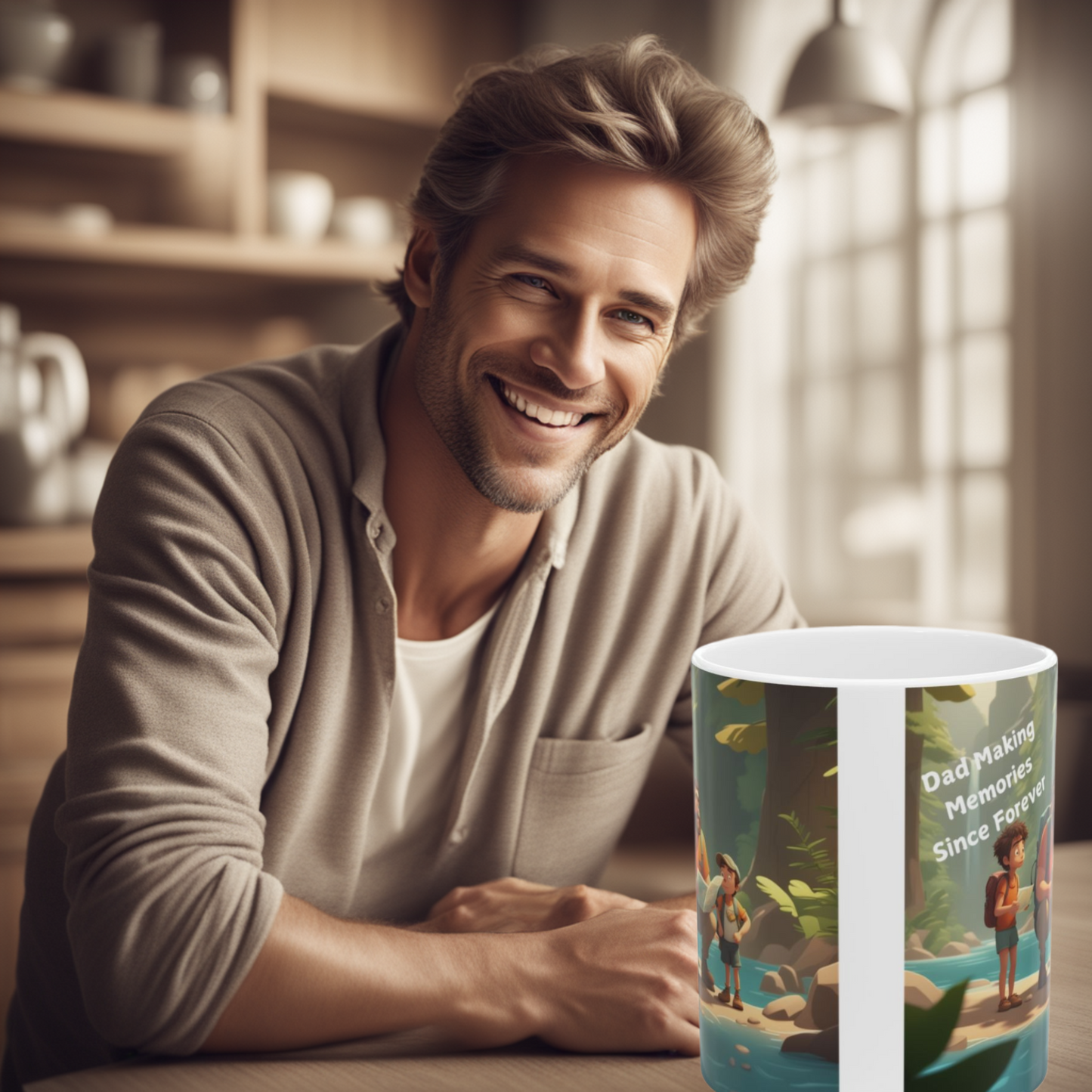 Dad Making Memories Since Forever 11oz Mug