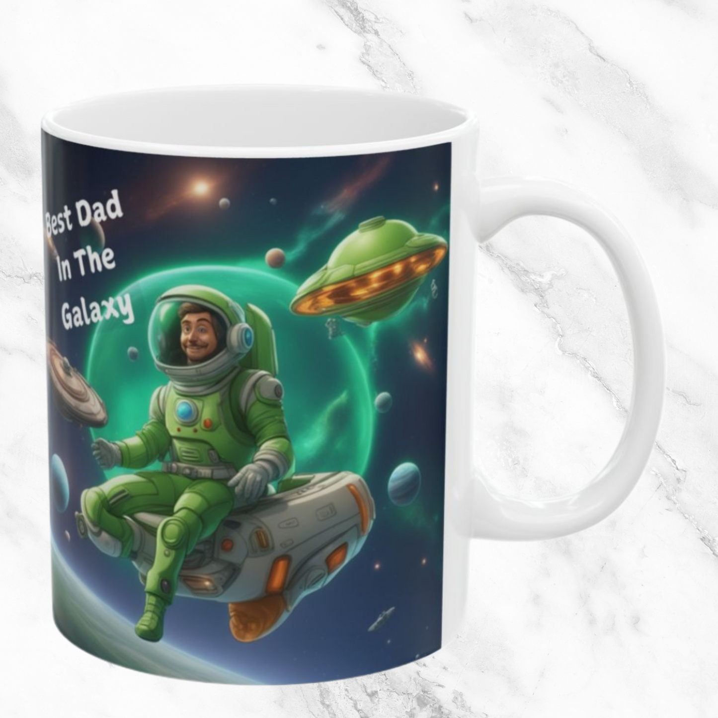 Best Dad In The Galaxy 11oz Mug