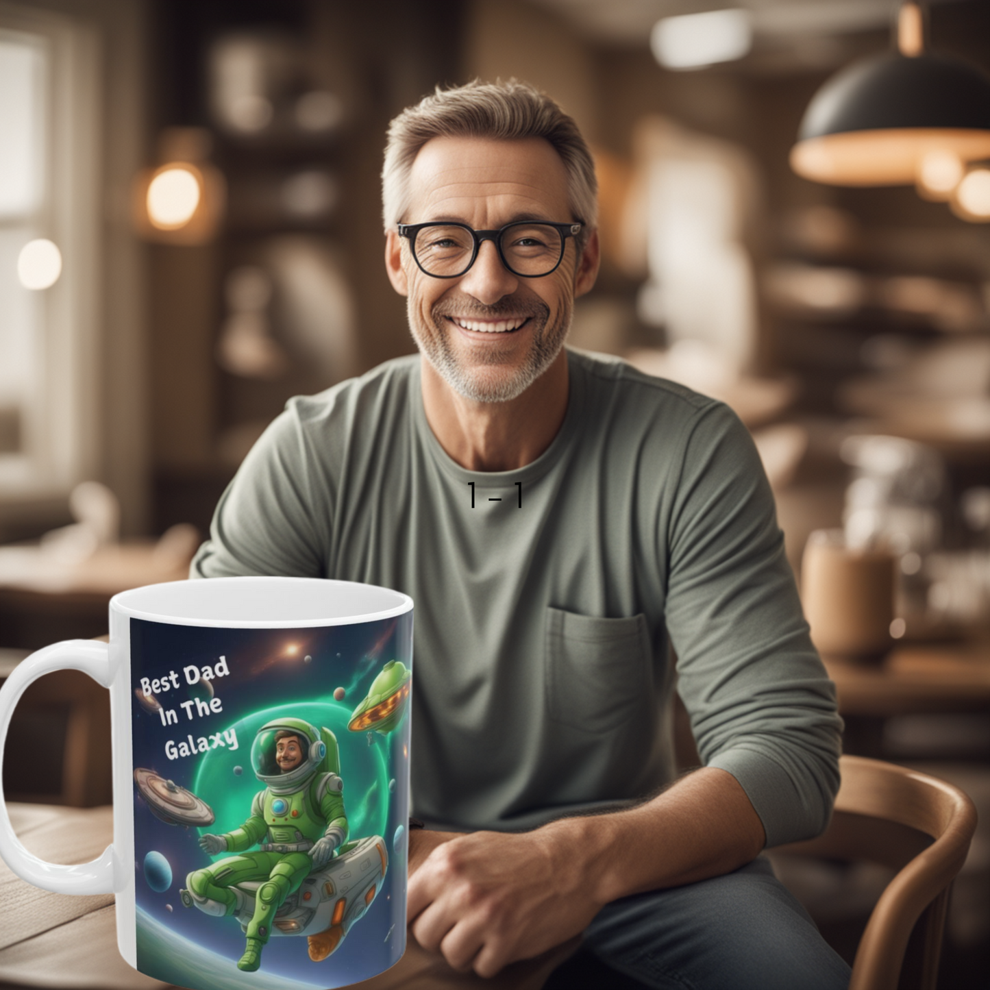 Best Dad In The Galaxy 11oz Mug