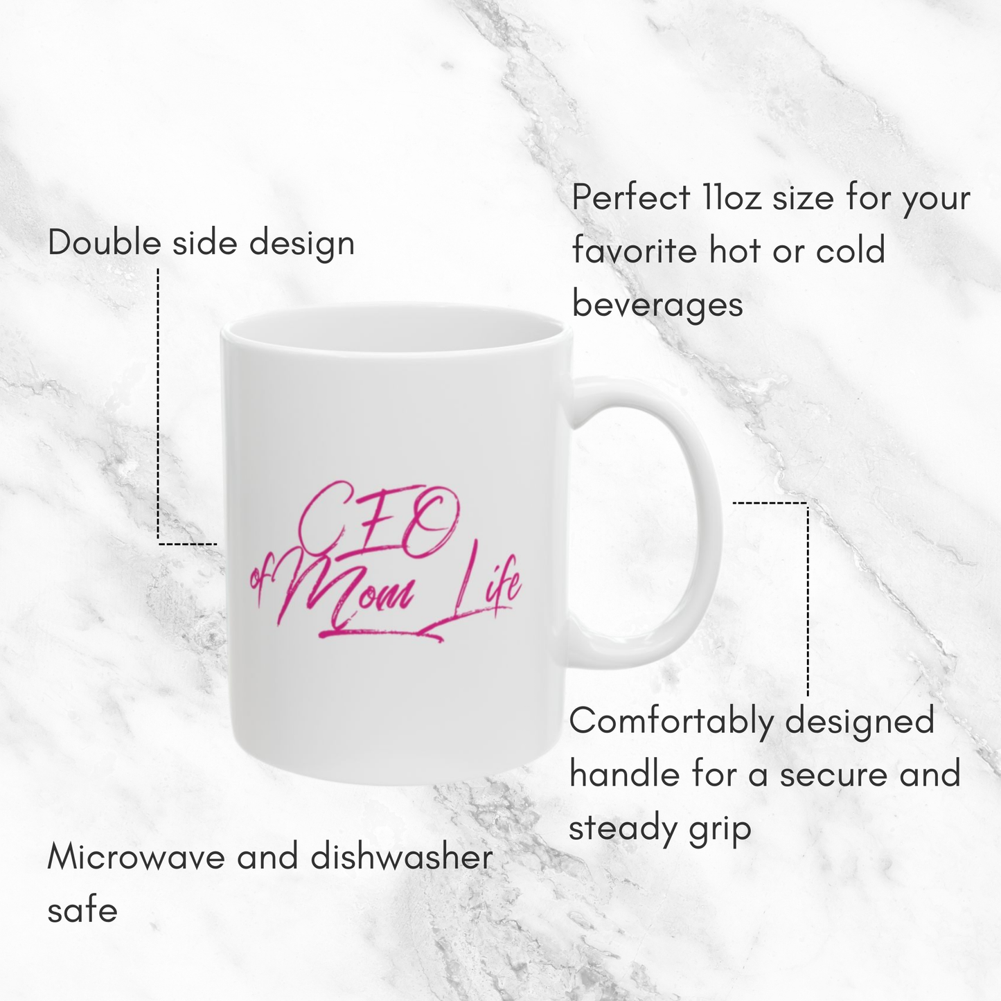 CEO of Mom Life 11oz Mug