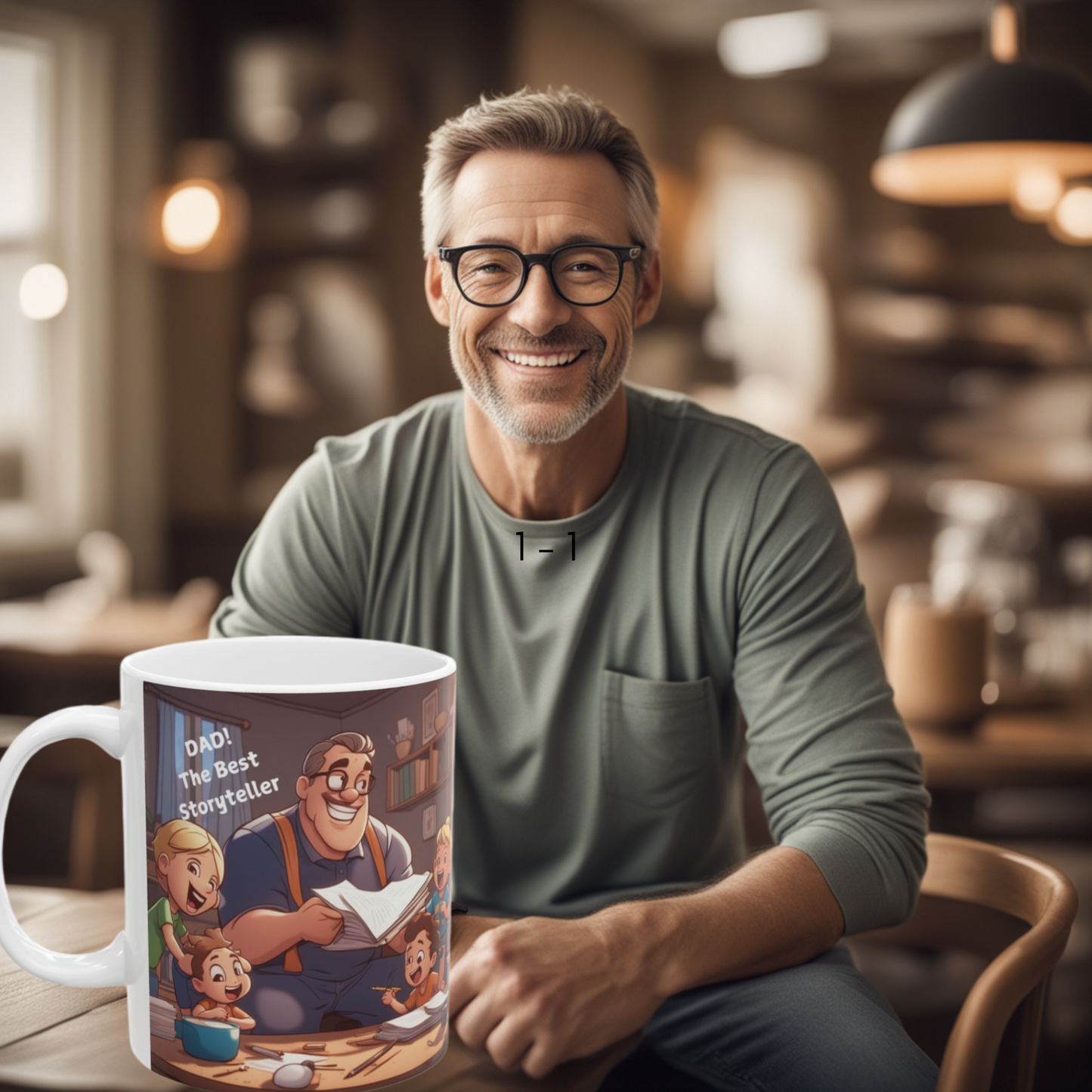 DAD! The Best Storyteller 11oz Mug
