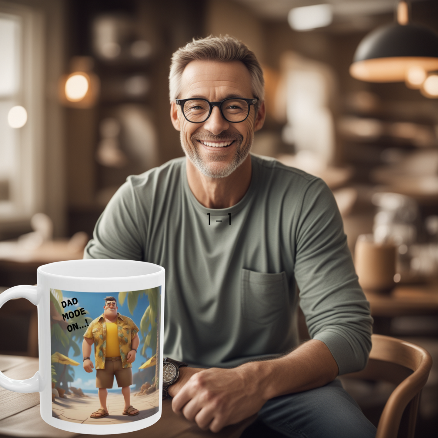 Dad Mode On 11oz Mug