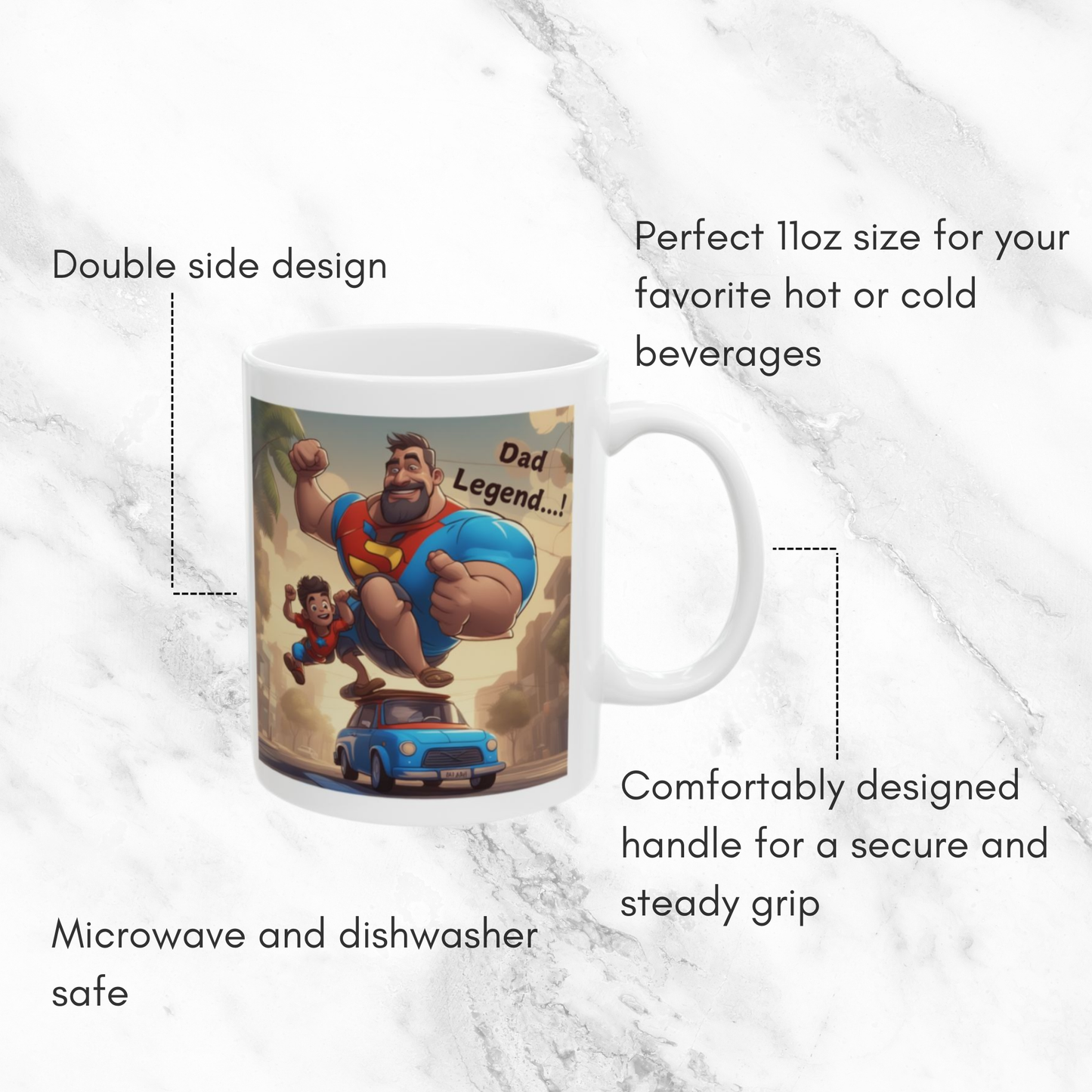 Dad Legend 11oz Mug