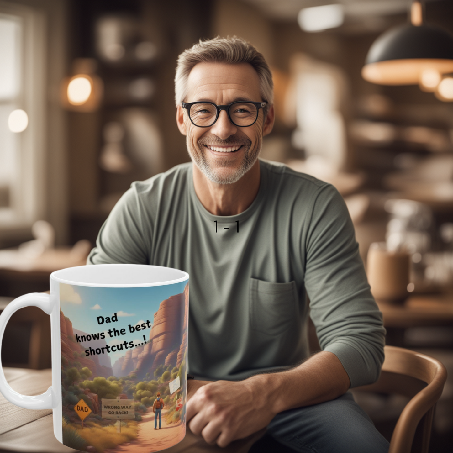 Dad Knows Best Shortcuts 11oz Mug