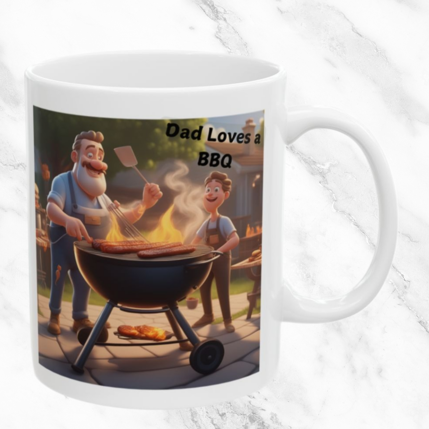 Dad Loves a BBQ 11oz Mug