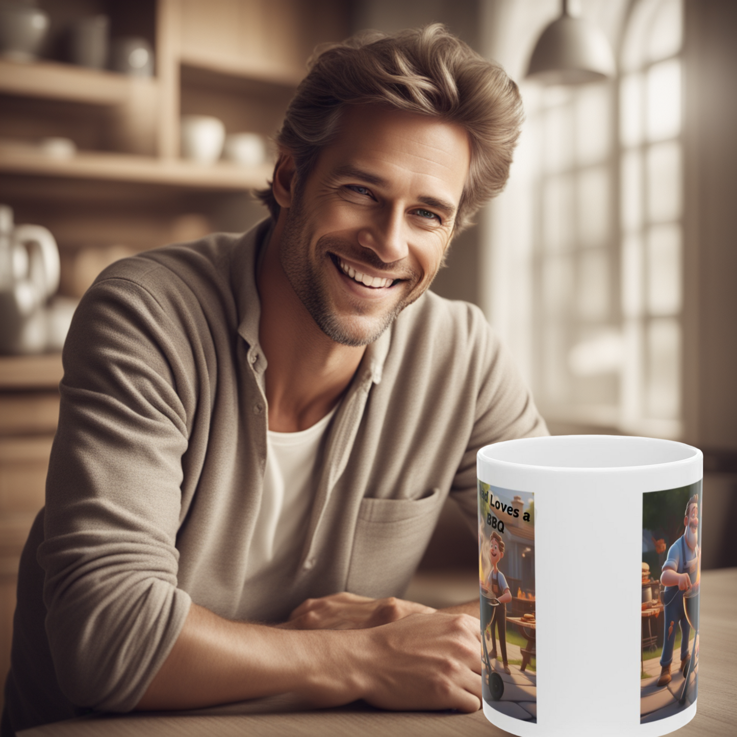 Dad Loves a BBQ 11oz Mug