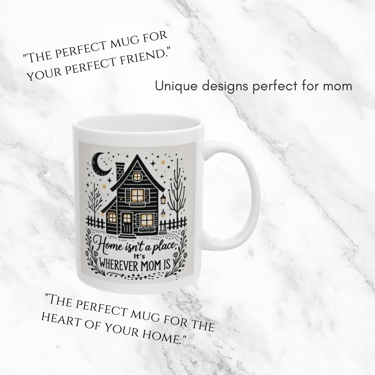 Home is Mom 11oz Mug