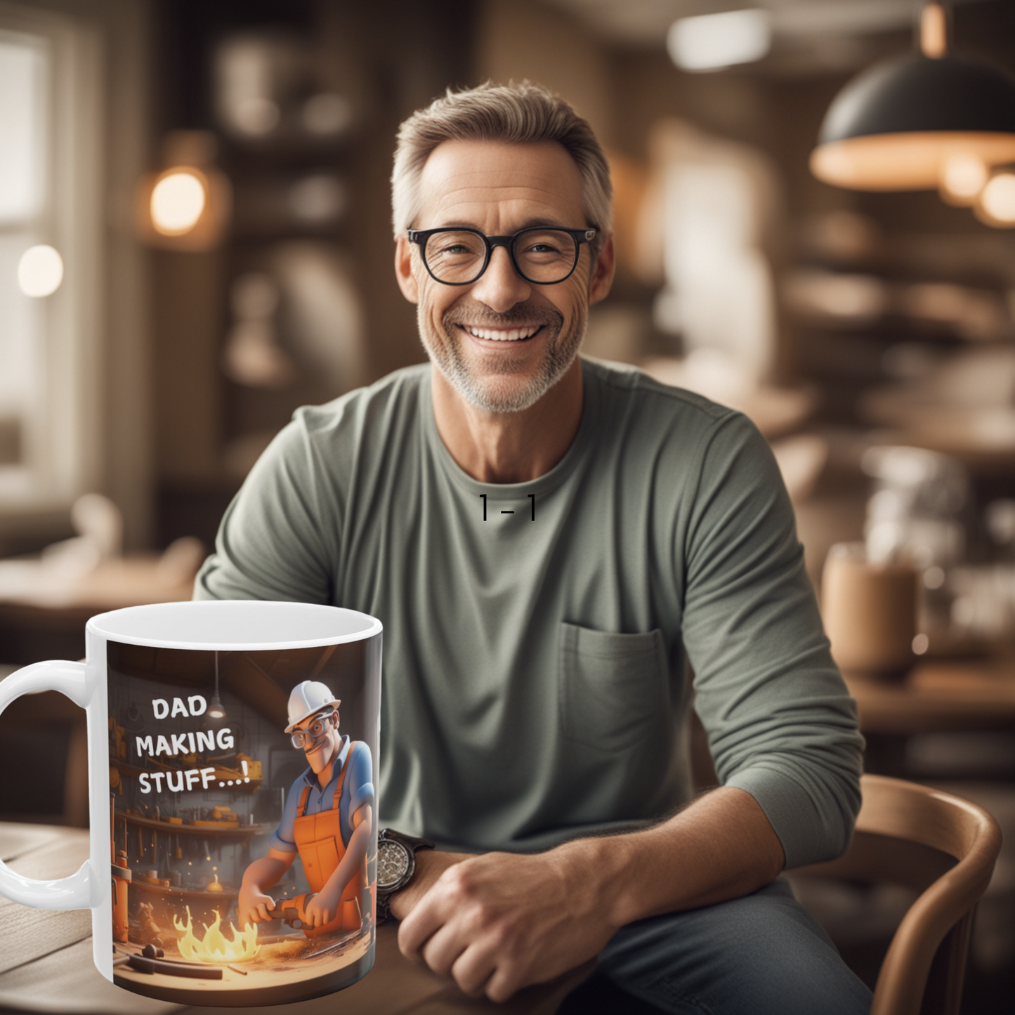 Dad Making Stuff 11oz Mug