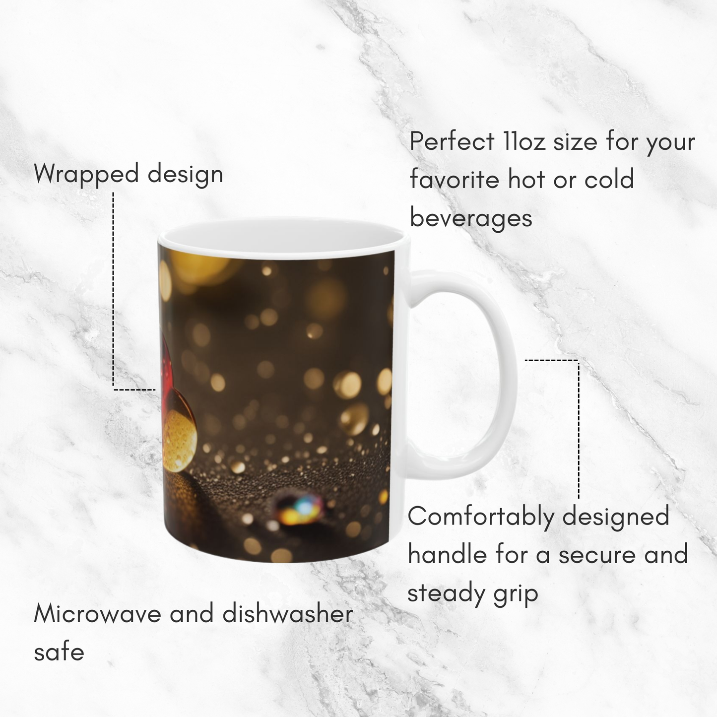 Radiant Heart Glow 11oz Mug