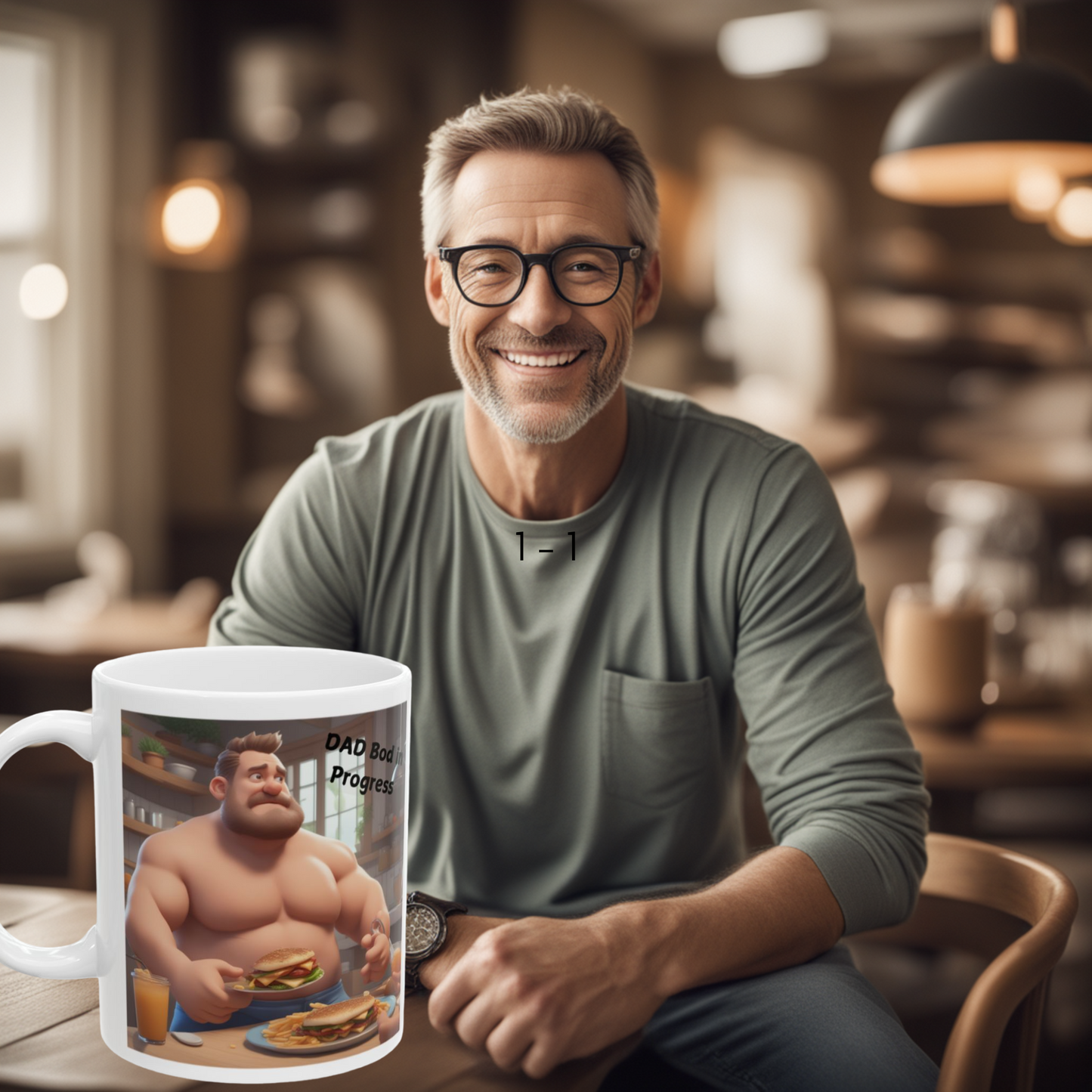 Dad Bod In Progress 11oz Mug