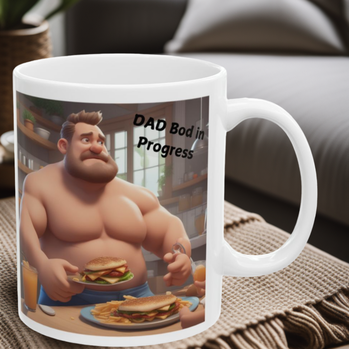 Dad Bod In Progress 11oz Mug