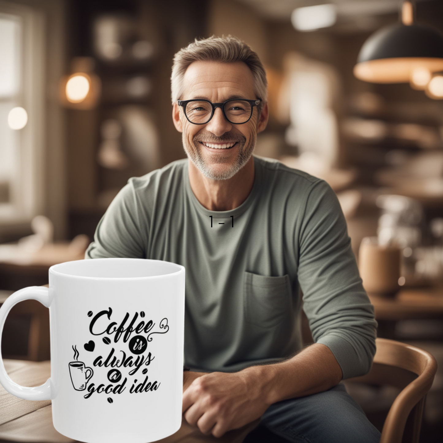 Coffee Always A Good Idea 11oz Mug