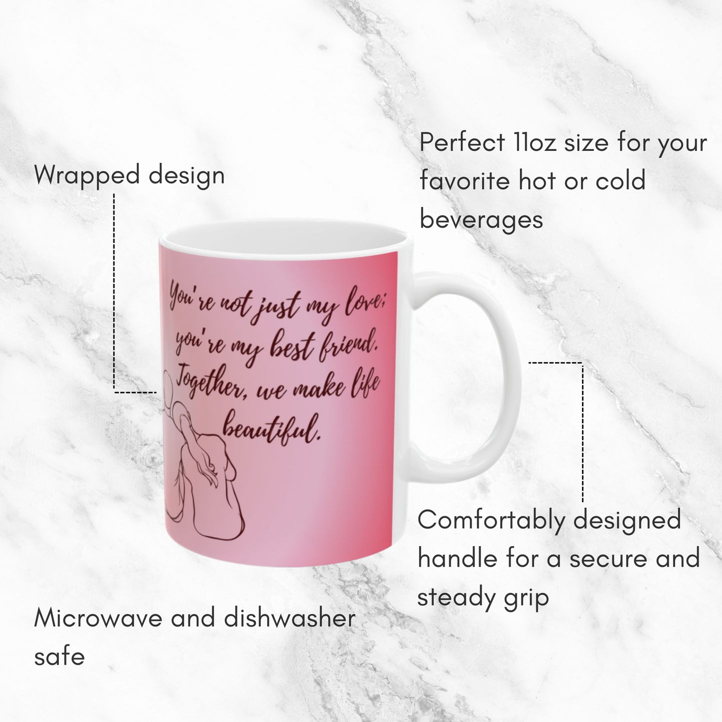 My Love, My Best Friend 11oz Mug
