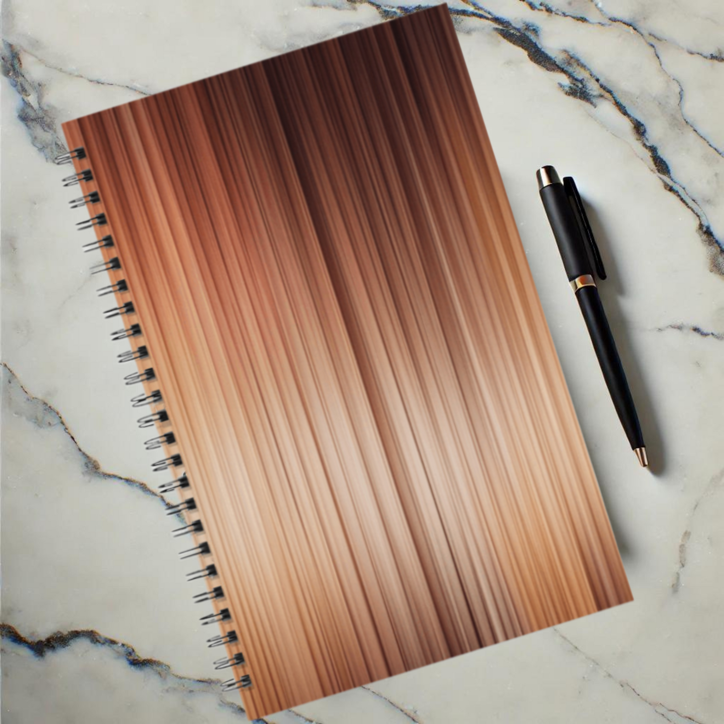 Amber Stream 5.5"x8.5" Hardcover Notebook