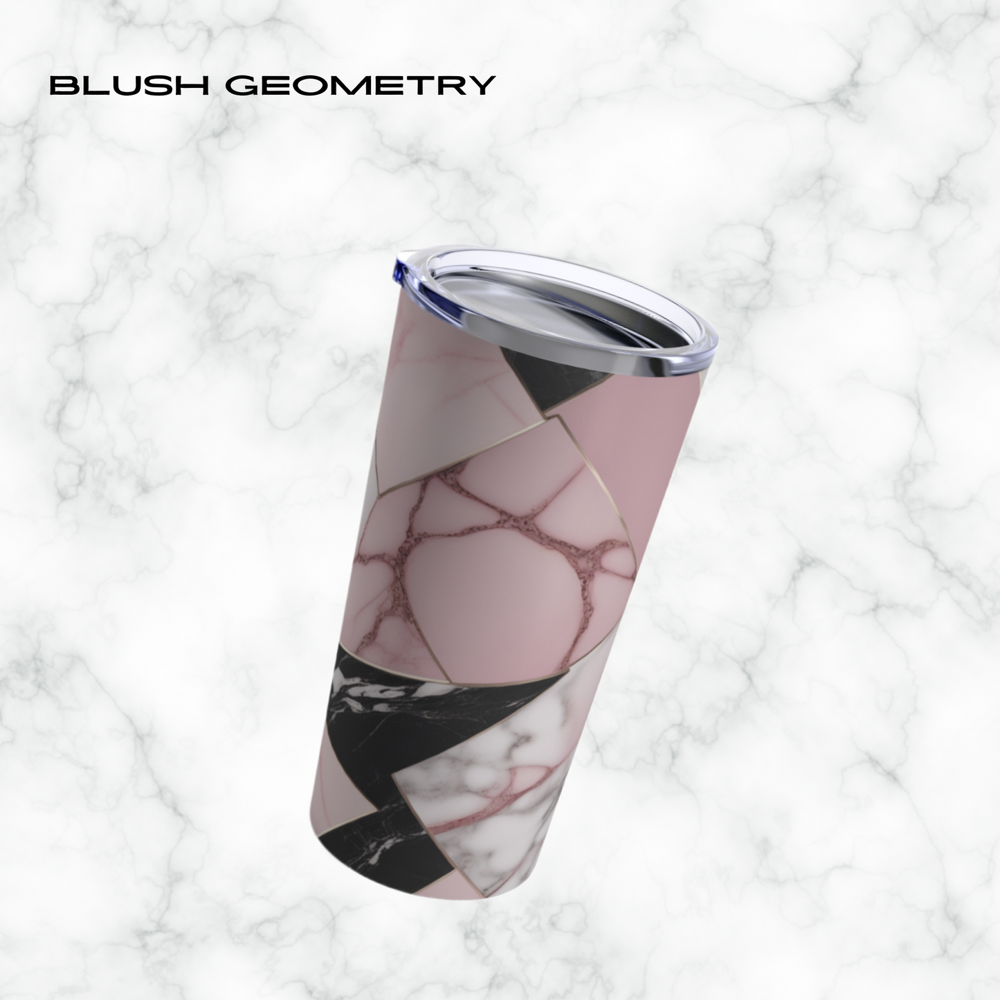 Blush Geometry 20oz Tumbler