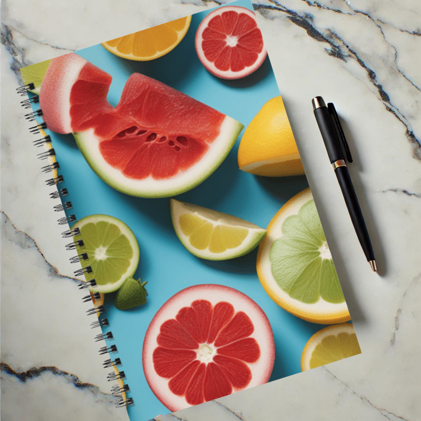 Citrus Splash 5.5”x8.5" Hardcover Notebook