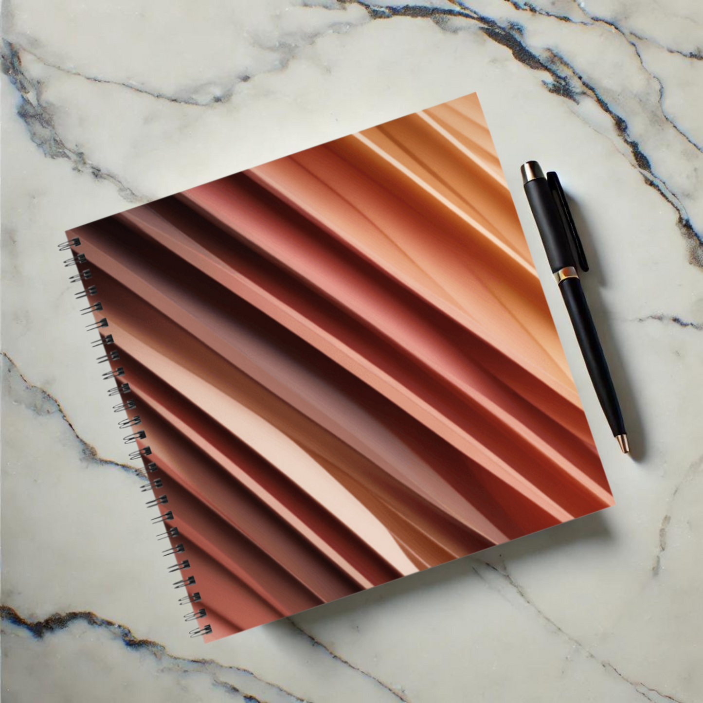 Copper Fold 8.5"x8.5" Hardcover Notebook