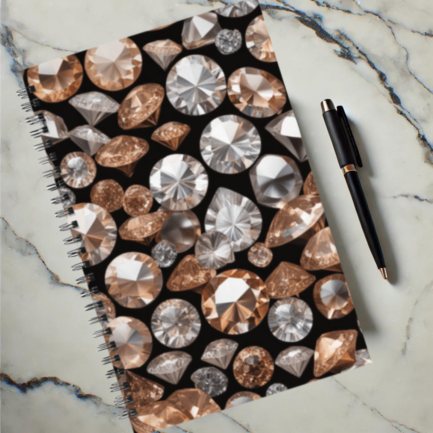 Crystal Harmony 5.5"x8.5" Hardcover Planner