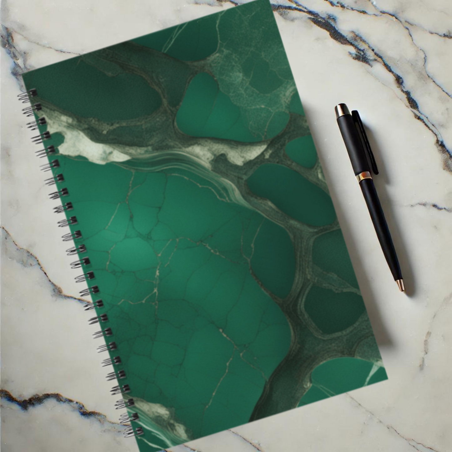 Emerald Web 5.5"x8.5" Hardcover Planner