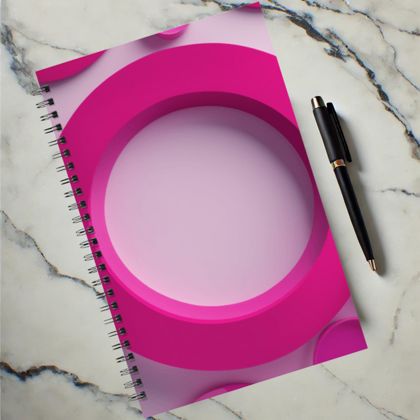 Fuchsia Fusion 5.5"x8.5" Hardcover Notebook