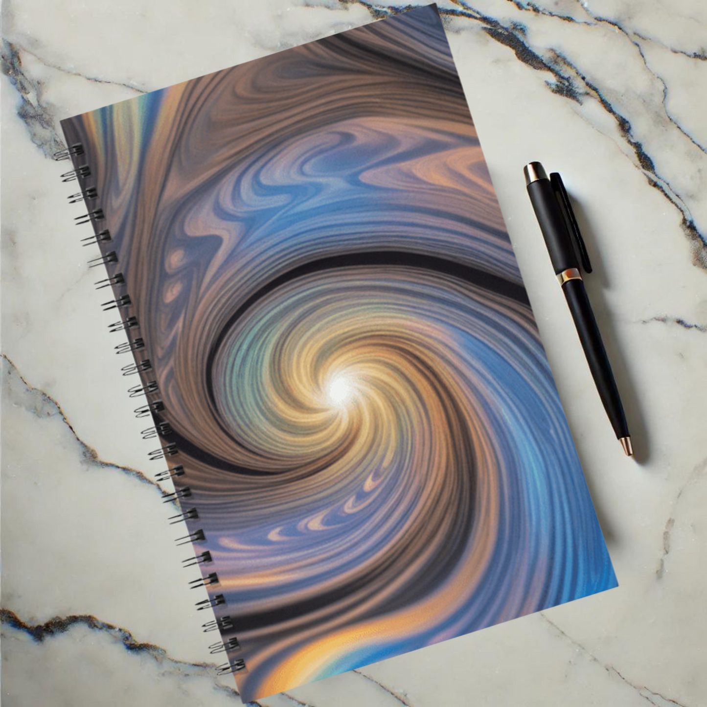 Galactic Glow 5.5”x8.5" Hardcover Notebook