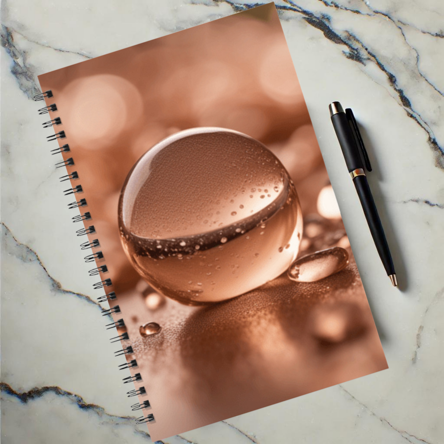 Glistening Globe 5.5"x8.5" Hardcover Planner