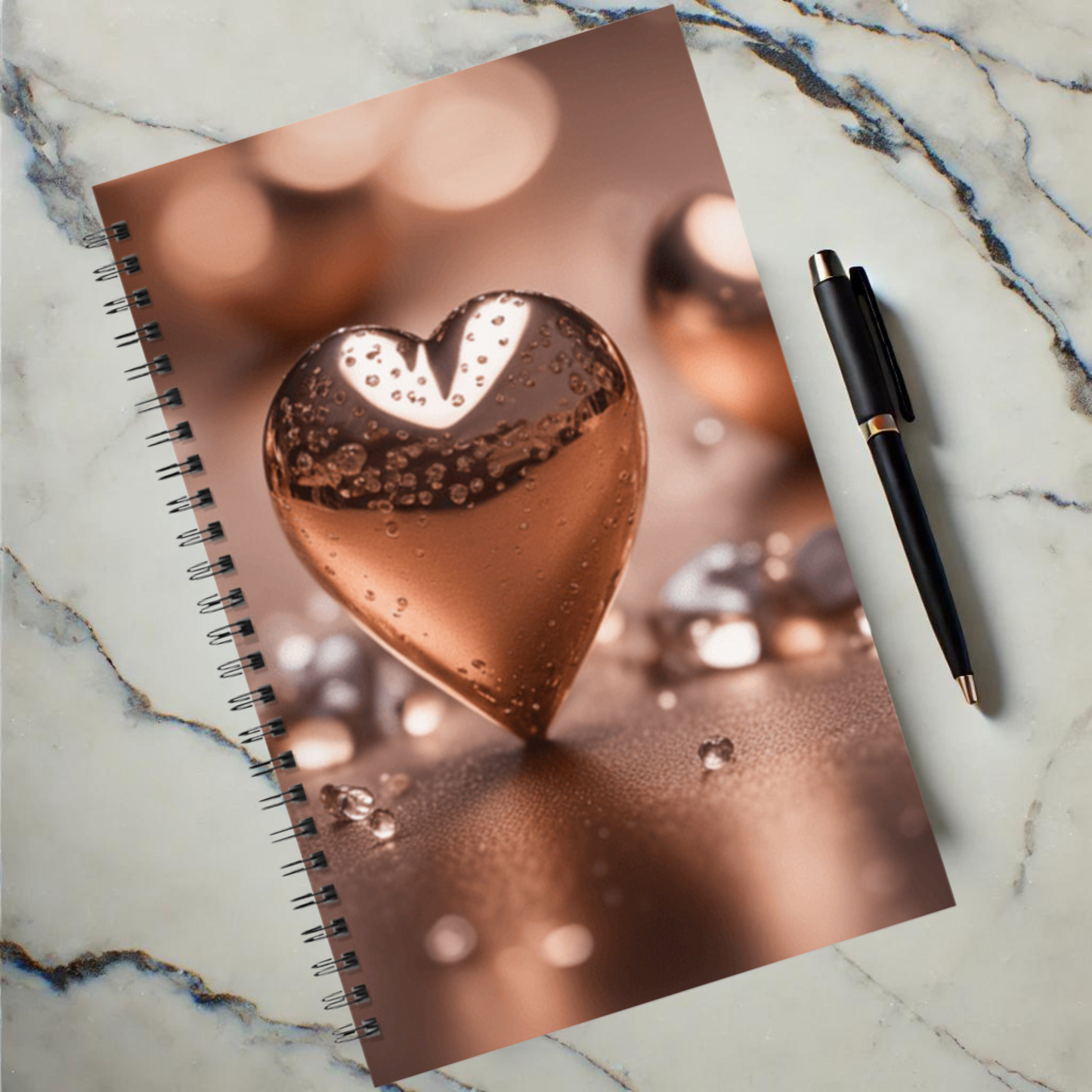 Heart of Bronze 5.5"x8.5" Hardcover Planner
