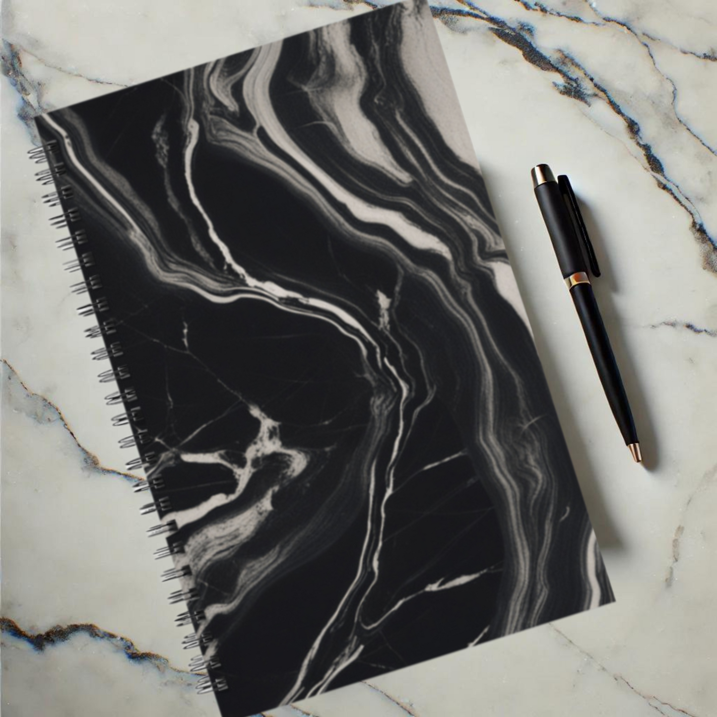 Onyx Flow 5.5"x8.5" Hardcover Planner