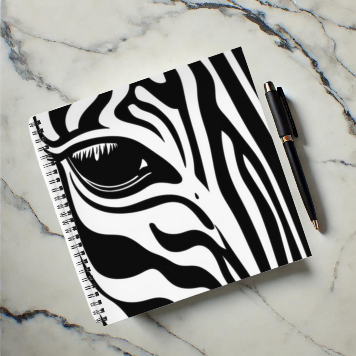 Wild Elegance 8.5”x8.5” Hardcover Notebook