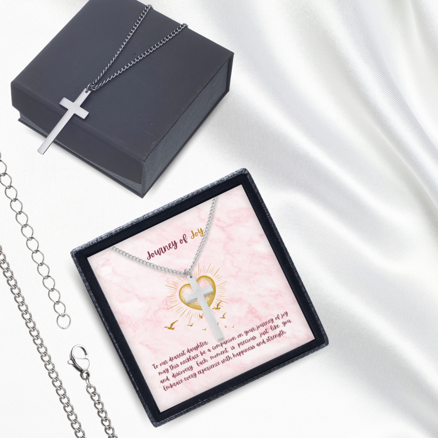 Joyful Path - Sacred Cross Necklace