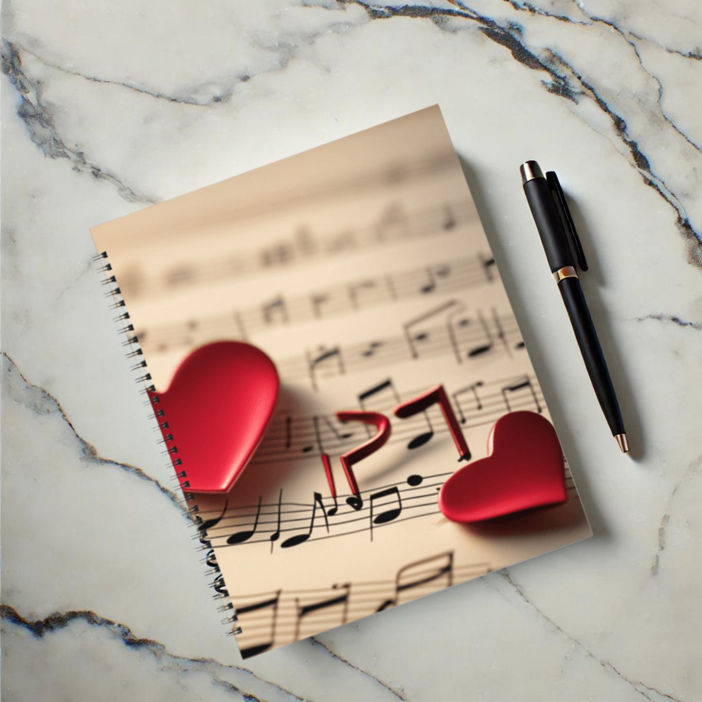 Love Notes 8.5"x11" Hardcover Notebook