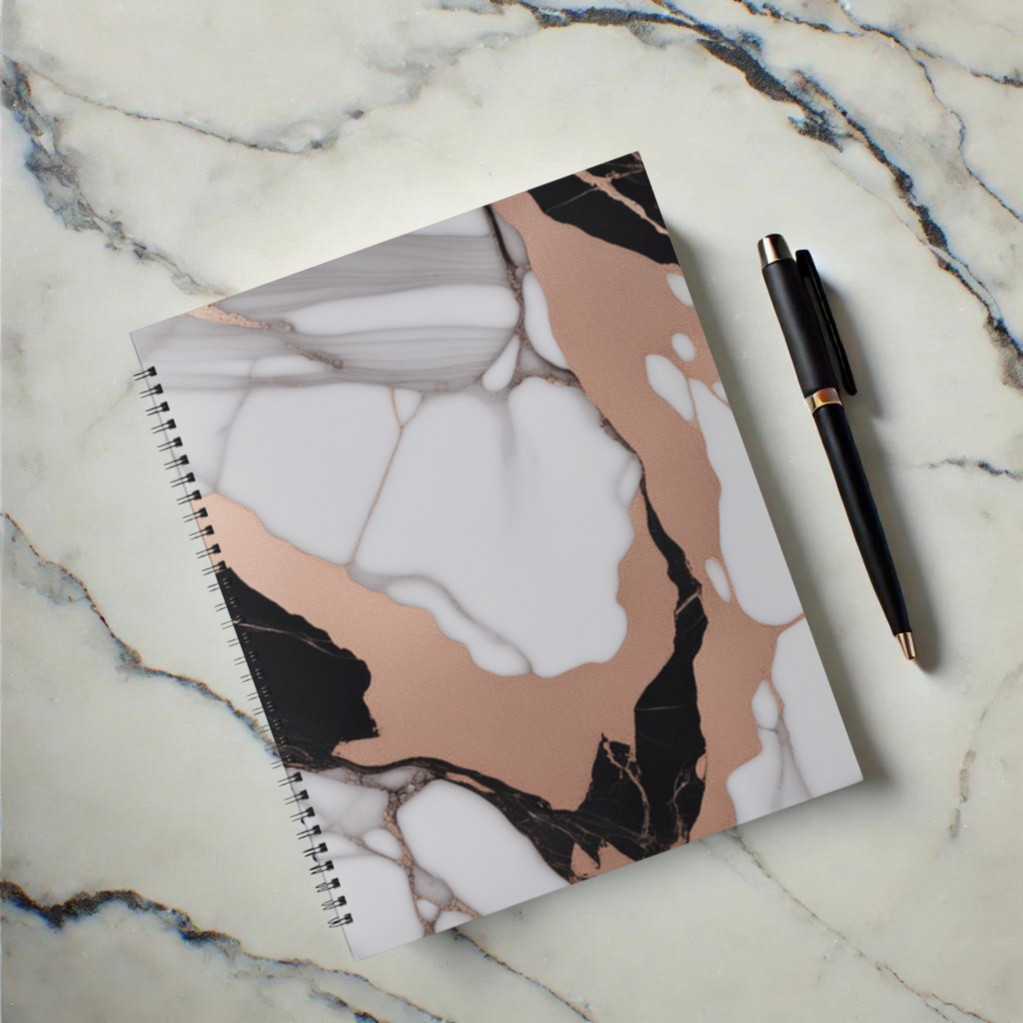 Rose Gold Luxe 8.5"x11" Hardcover Planner
