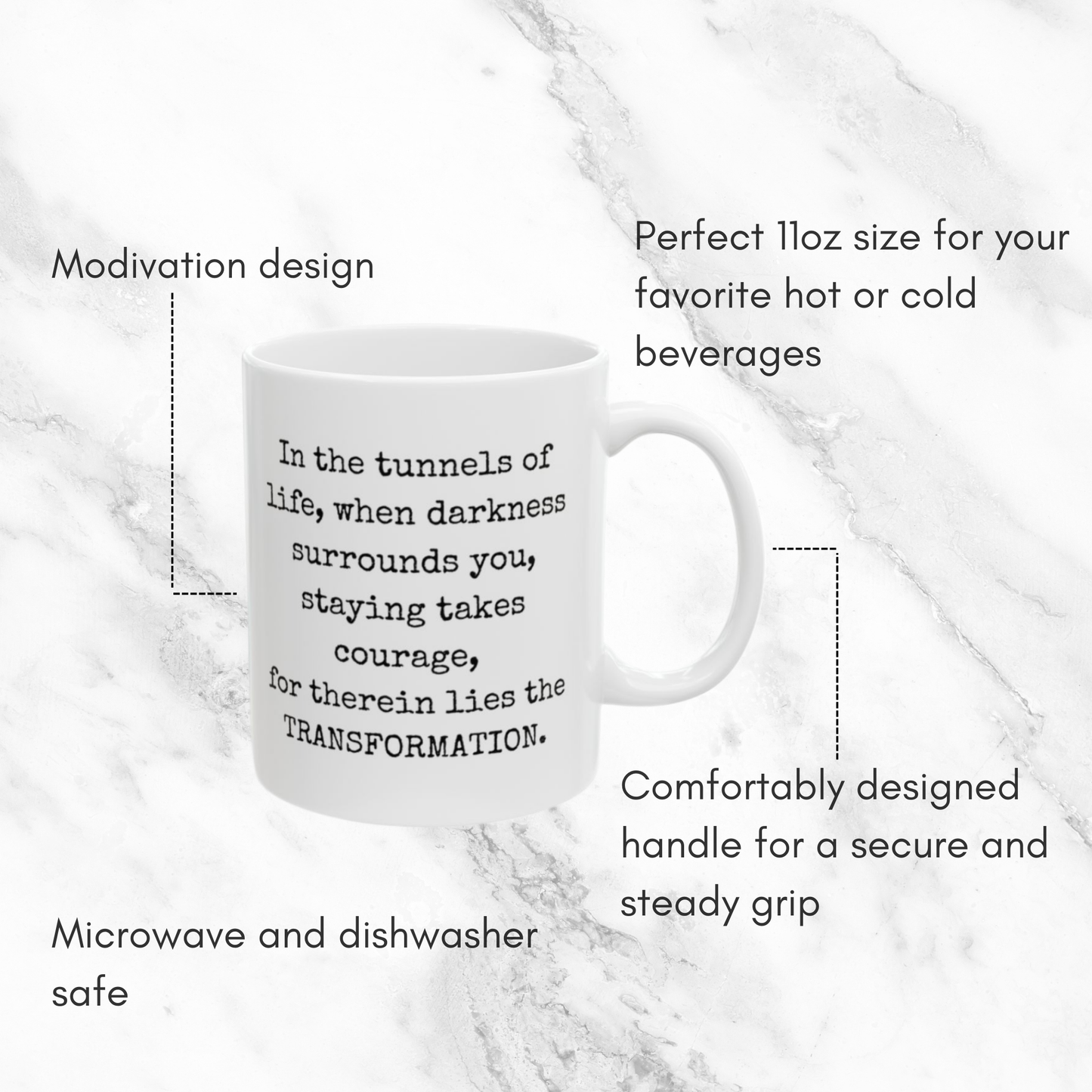 Courage in the Darkness - 11oz Mug