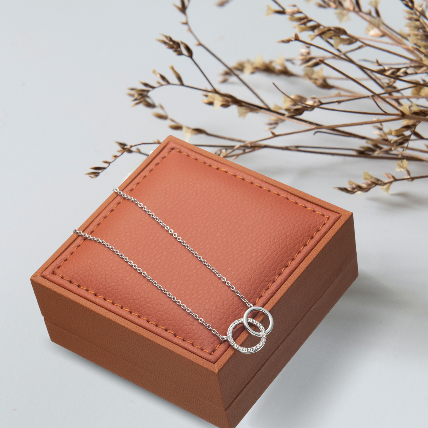 Eternal Bond - Linked Circles Necklace