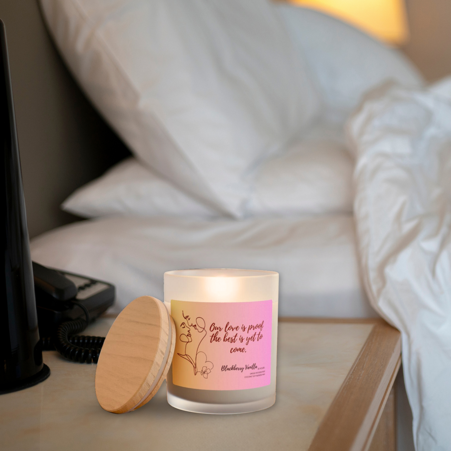 11oz Blackberry Vanilla Candle – Our Love