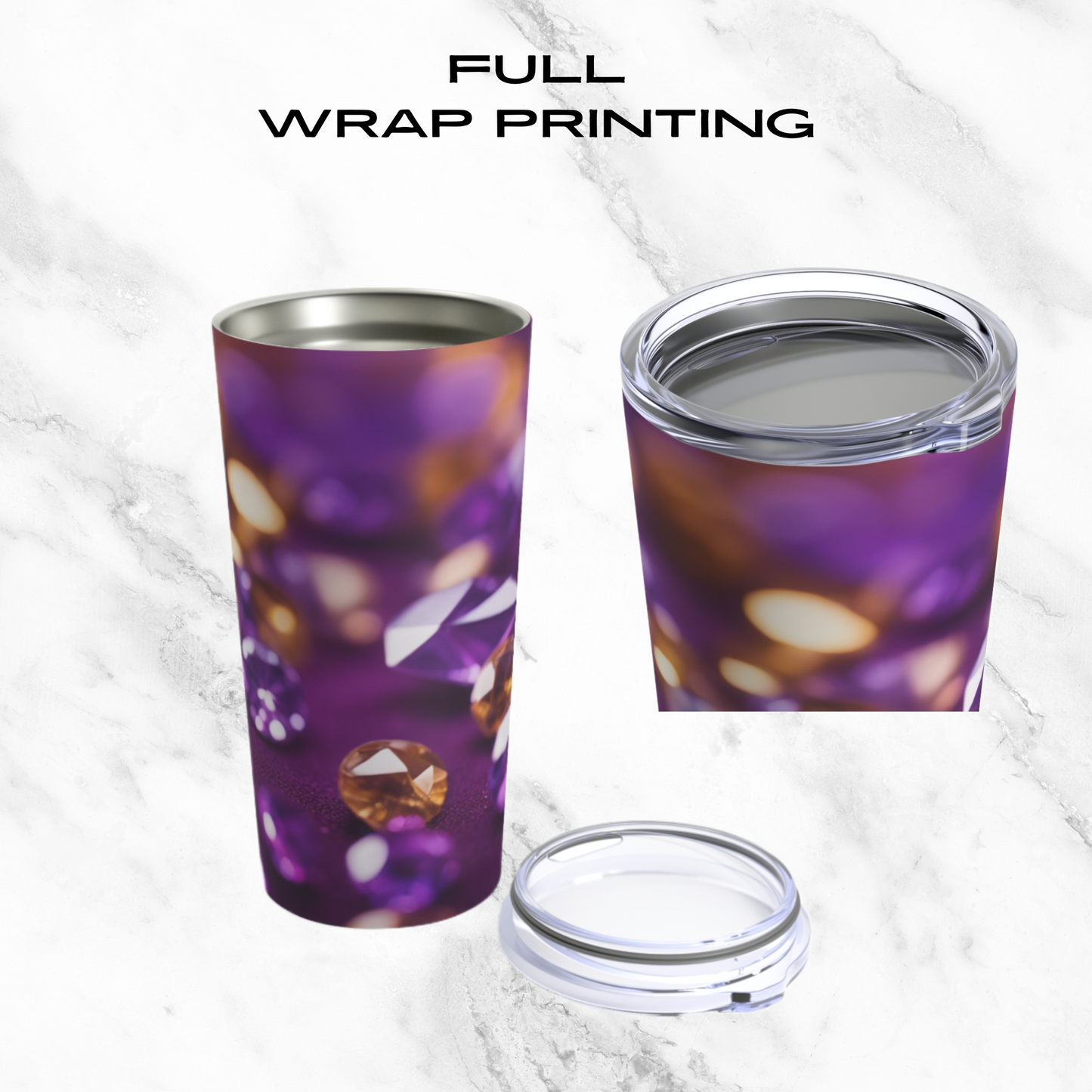 Amethyst Radiance 20oz Tumbler