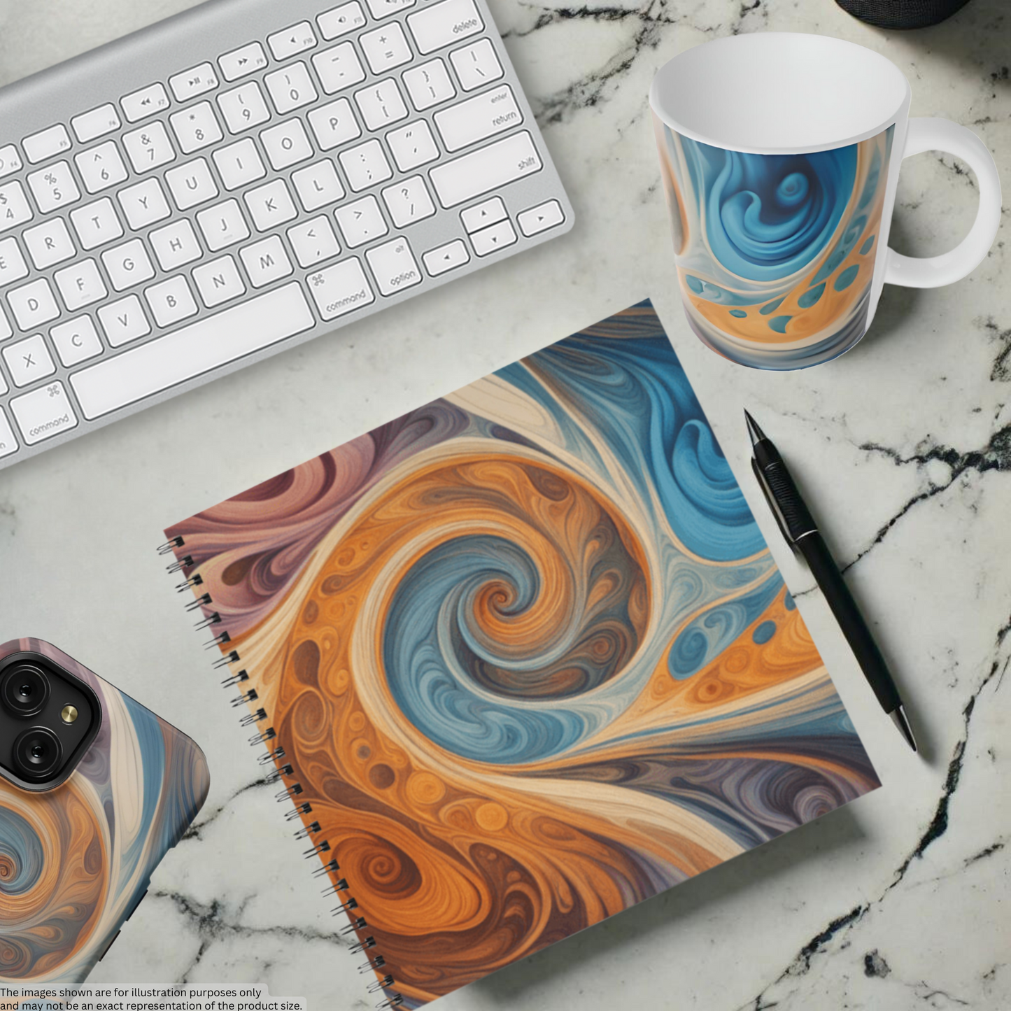 Aurora Dream 8.5"x8.5" Hardcover Notebook