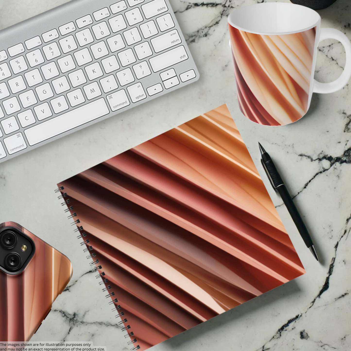 Copper Fold 8.5"x8.5" Hardcover Notebook